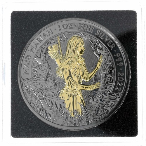 Unze silber golden - 1,