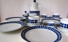 Winterling Marktleuthen Kaffeeservice Frühstücksservice Prilblumen 70er