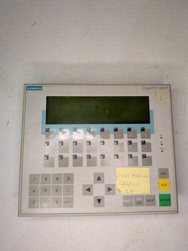 Siemens bedienfeld dp - siemens,