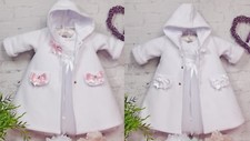 Taufmantel, Mantel  Gr. 56,62,68,74,80,86,92,98 NEU ♥ Christening Baptism ♥MIA♥