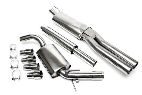 Auspuffanlage 2x76mm golf - 2x76mm,, vw
