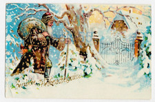 Gold Glimmer AK  Weihnachten