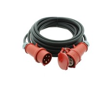 CEE Verlängerungskabel Starkstrom Gummi H07RN-F 5G 1,5 bis 35,0 mm² 10-50 Meter