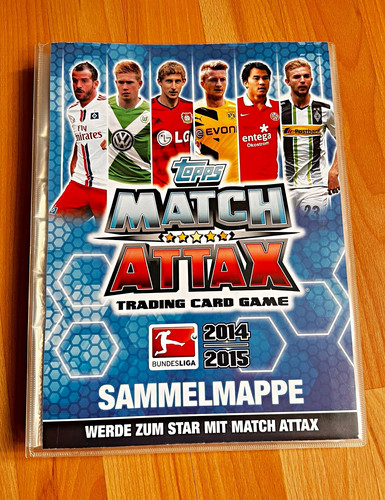 Topps match attax sammelmappe - match,
