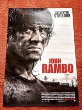 John Rambo Kinoplakat Poster A1, Sylvester Stallone, Rambo 4