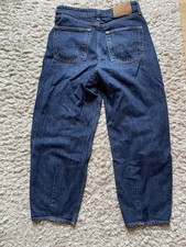 Jeans Marineblau Frauen Barrel