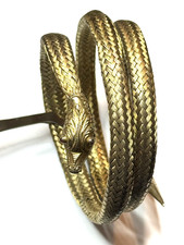 Antikes Armreif Schlange
