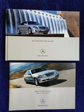 MERCEDES W220 S-Klasse S320 - S600 S55 AMG Hardcover Prospekt 10.2004 Preisliste