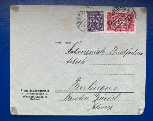 Infla brief werdau leubnitz - infla,