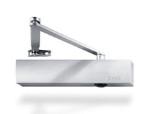 GEZE Obertür- Schließer TS 4000 mit Gestänge in Silber EV1 Nr. 102789 + 102421!