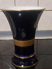Royal Porzellan Bavaria KPM Echt Kobalt Handarbeit Porzellanvase 980/22