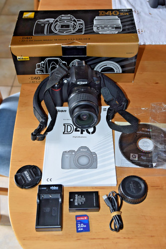 Nikon kamera d40 kit mit - kamera,