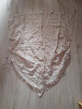 Raffrollo, beige, Gardine, Schlaufen, Bändchenrollo, Top Zustand