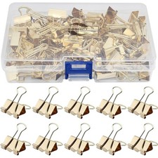 Goldene Foldback-Klammern, 19