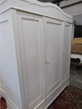 Schrank Wäscheschrank Vintage Kleiderschrank Alt & Antik Shabby Dielenschrank 3