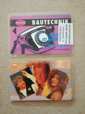 #487TK Telefonkarten Phone Deutschland K Karte 2 Stk Dummy ohne chip Test sample