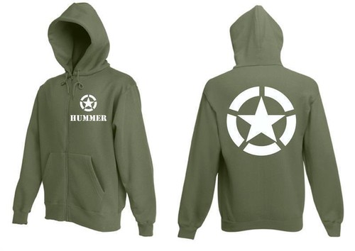 Army hooded jacket hummer - us,
