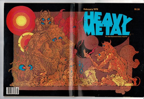 Heavy metal magazine february - heavy,