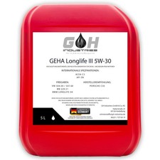 5 L GEHA Longlife III Motoröl | 5W-30 | VW 504.00 /507.00 MB229.51 | Longlife-04