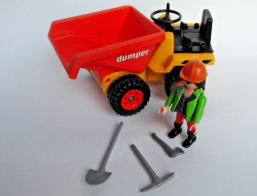 Playmobil dumper muldenkipper - playmobil, dumper/