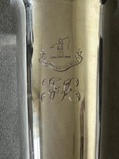 1895 Antike Silberne Vase -