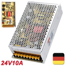 LED Netzteil Trafo Schaltnetzteil Transformator Power Supply Adapter DC 24V 10A/