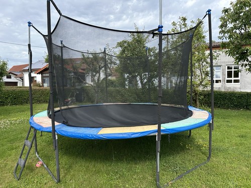 Hudora trampolin schwarz ø - hudora, schwarz,