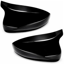 Black Race B Mirror Caps Audi