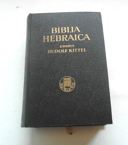 Biblia hebraica hrgs - biblia, hrgs.