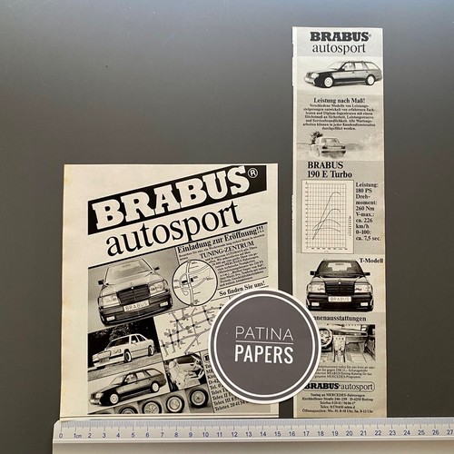1986 brabus autosport mercedes - 1986,