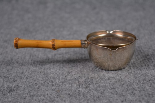 Antikes kipp teesieb - antikes, silber