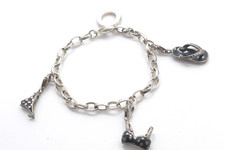 THOMAS SABO Armkette 925 Sterling SILBER Charms bracelet Armband braccialetto