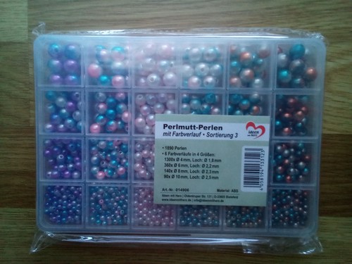 Packung perlen perlmutt - packung,