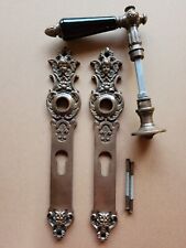 Haus Türbeschlag PZ 72 Langschild Türgriffe Türklinke Tür Griff Messing PZ72A-KN