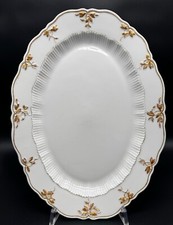 ♛  Längliche Schale weiß