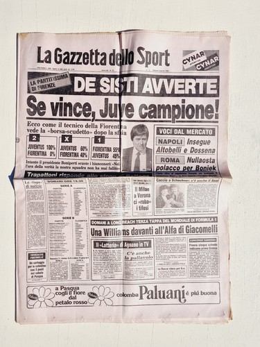 Gazzetta dello sport april - gazzetta, 3.