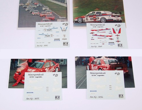 Dmc motorsport decals 87 - dmc, 1:87