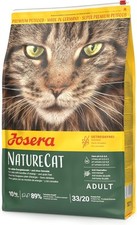 JOSERA NatureCat 10kg – Getreidefreies Katzenfutter mit Geflügel & Lachs