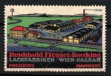 Reklamemarke wien reichhold - reklamemarke, wien,