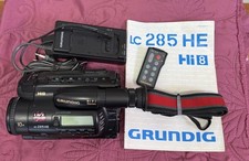 GRUNDIG lc 285 HE Hi8 Video 8 Camcorder Videokamera wie Sony CCD - defekt