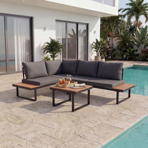 Homavo gartenlounge set - homavo, gartenlounge-set