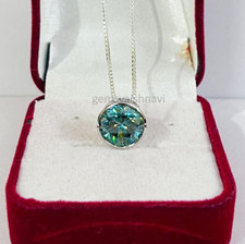 4.00 Karat Blau Behandelt