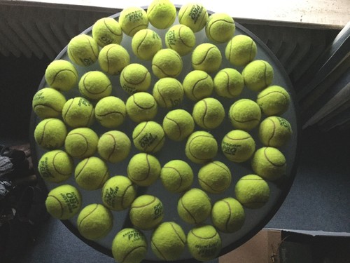 Gebrauchte tennisbälle - gebrauchte, tennisbälle,