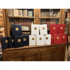 Charles de Gaulle Oeuvres Memoires de Guerre etc 15 Bände Blau Weiß Rot Med