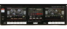Fischer Metal CR-W250T Stero Double Cassette Deck Cassette Recorder