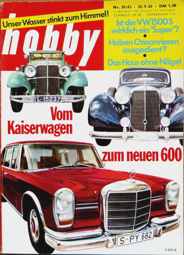 Hobby mercedes 600 opel - mercedes, 600,opel