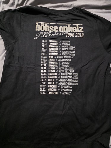 Onkelz shirt tour - tour, 2016