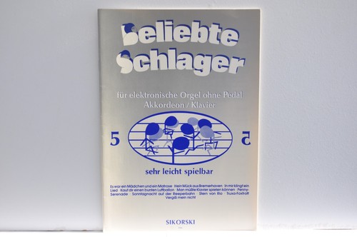 Beliebte schlager elektr - f.,