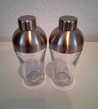 WMF Set, Essig & Öl Spender, Glas, Edelstahl, top!