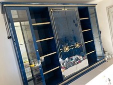 Versace Kleiderschrank königsblau exklusiv Einzelstück 